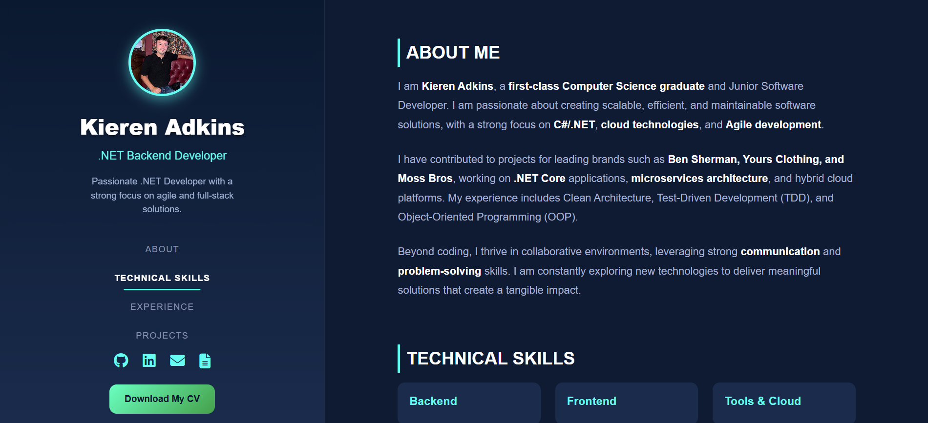 Portfolio Website Template